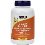 Now Huile de graines de citrouille 1000mg 100 gel.