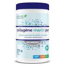 Genuine Health Collagène marin pur non aromatisé 210g