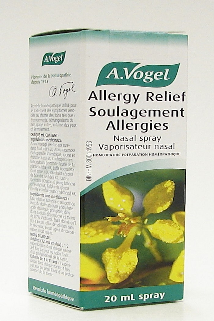 A Vogel Soulagement Allergies vapo 20ml