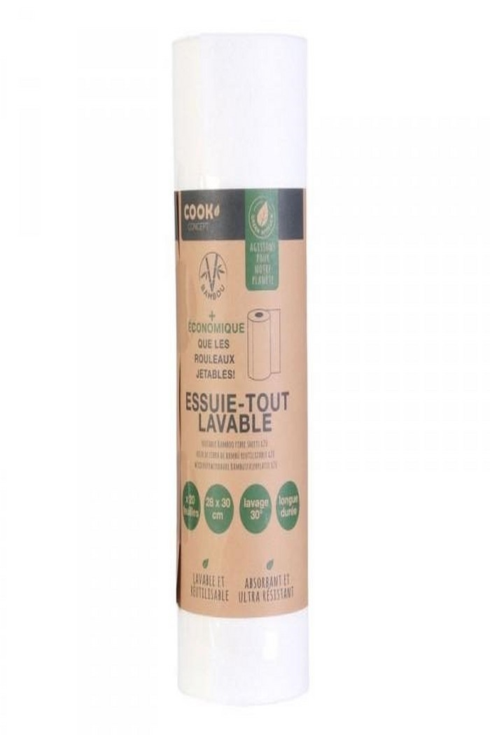 Green Attitude Essuie-Tout Lavable 20 feuilles