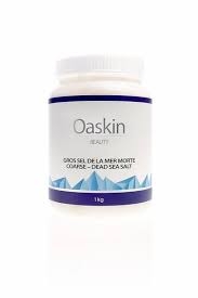 Oaskin Gros sel de la mer morte 1 kg