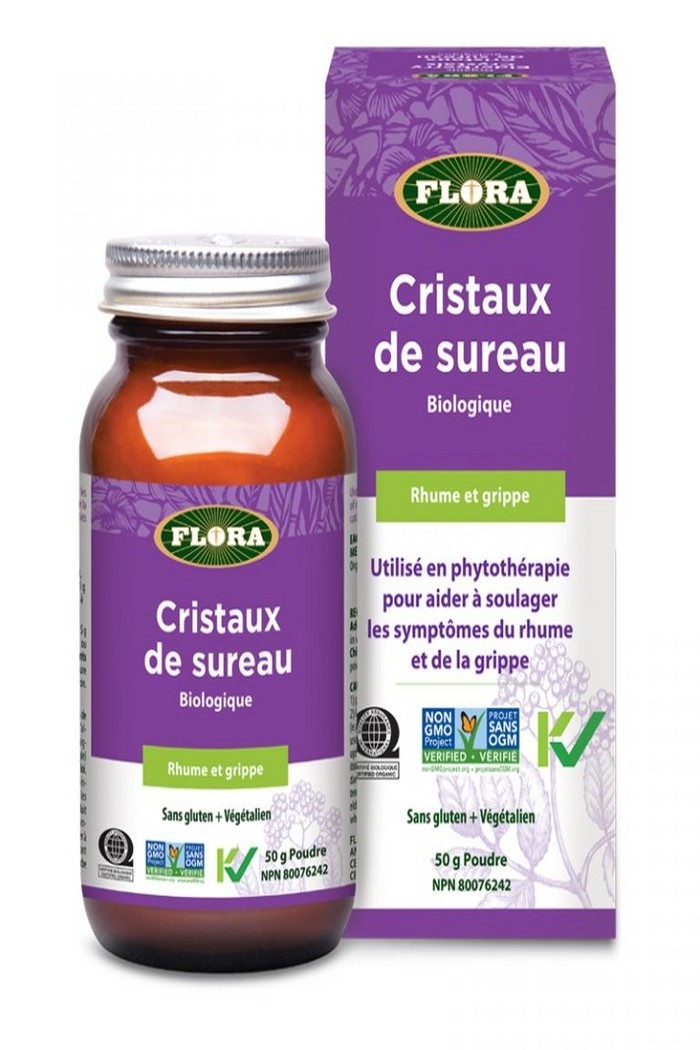 Flora Cristaux de sureau 50g poudre