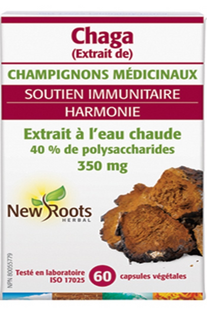 New Roots Chaga 60 caps végé