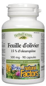 Herbal Factors Feuille d'olivier 90caps