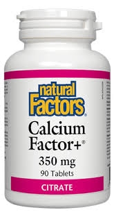 Natural Factors Calcium Factor+ 350mg 90comp