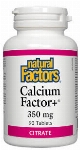 Natural Factors Calcium Factor+ 350mg 90comp