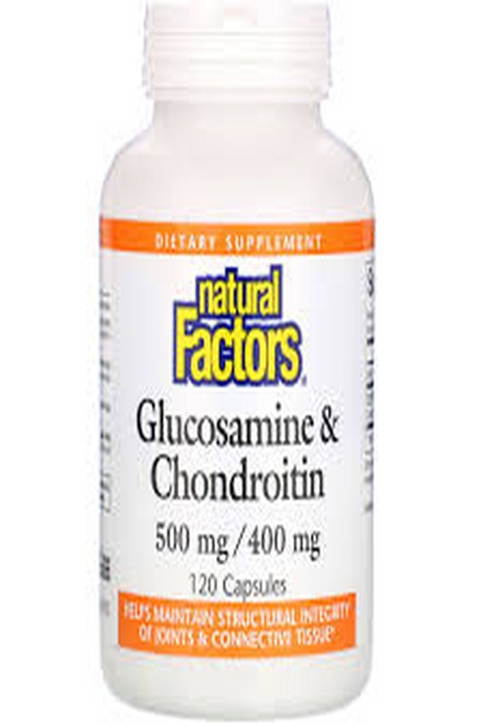 Natural Factors Glucosamine et chondroïtine 120 caps