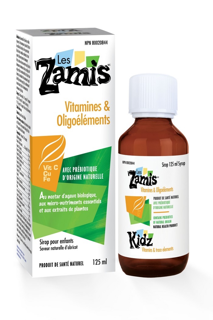 Les Zamis Vitamines & Oligoéléments 125ml