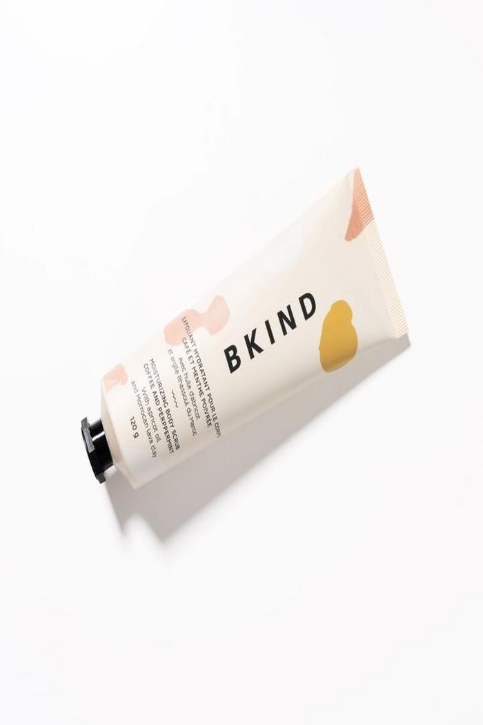 Bkind Exfoliant hydratant pour le corps café et menthe poivrée 120g