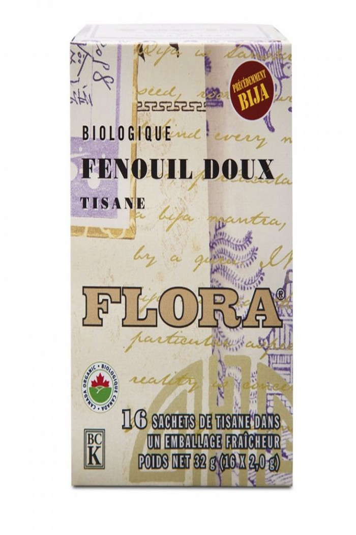 Flora fenouil doux tisane 16 sachets