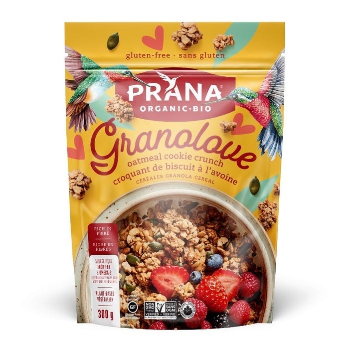 Prana Granolove Croquant de biscuit à l'avoine300g