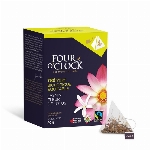 Four o'clock Thé vert biologique Jasmin Fleur de lotus 15 sachets