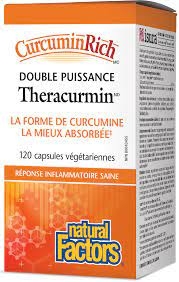 Natural Factors Theracurmin Double puissance 60 capsules