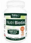 Naka Biotine 5000mcg 75 capsules