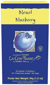 La Courtisane Tisane bleuet 20 sachets