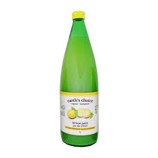 Earth's Choice Jus de citron biologique 1L