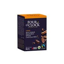 Four O'Clock Chai Biologique Épices chocolatées 16 sachets