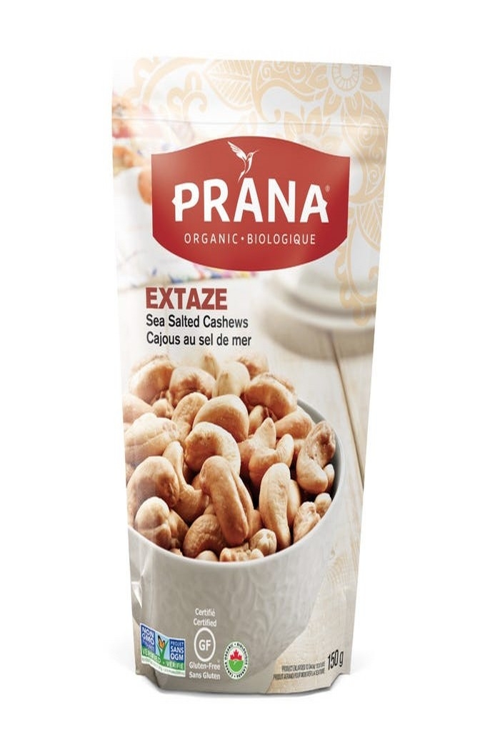 Prana Cajous au sel de mer 150 g