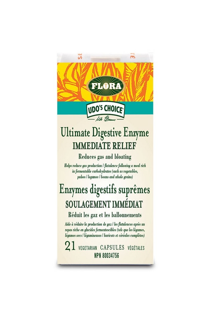 Flora Enzymes soulagement immédiat 21caps