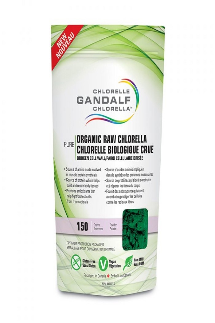 Chlorelle biologique Gandalf en poudre*, 150 g