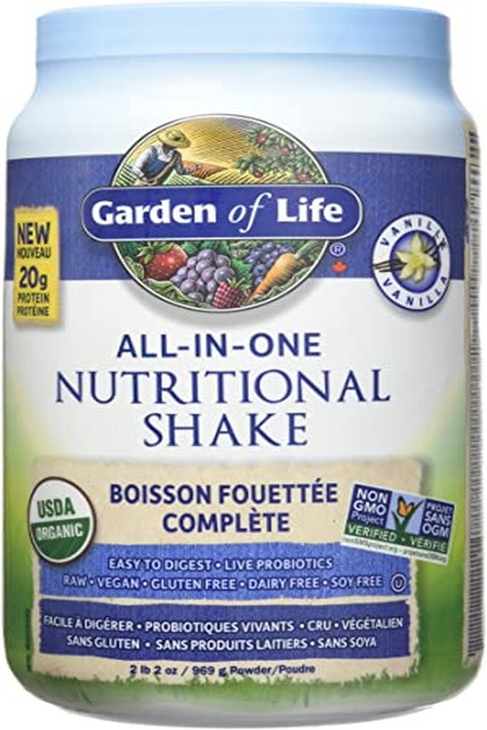 Garden of life boisson fouettée Vanille, 969g