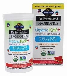 Dr.Formulated Probiotique enfants à croquer saveur de melon d'eau 30 comprimés