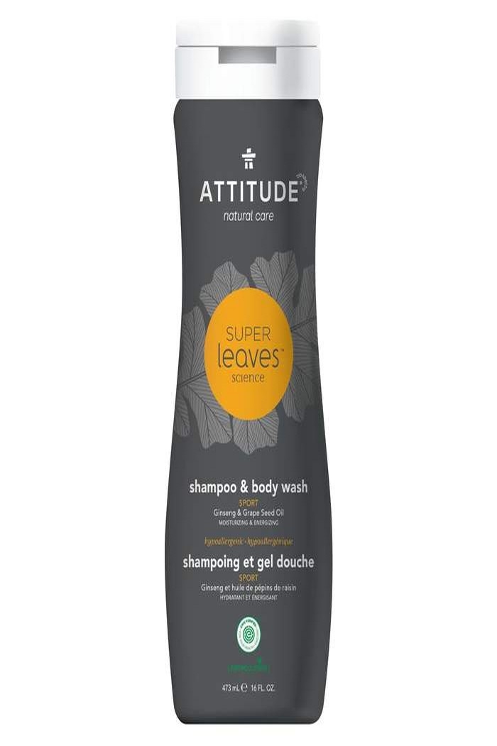 Attitude Homme 2en1 Shampoing & Corps Sport, 473 ml