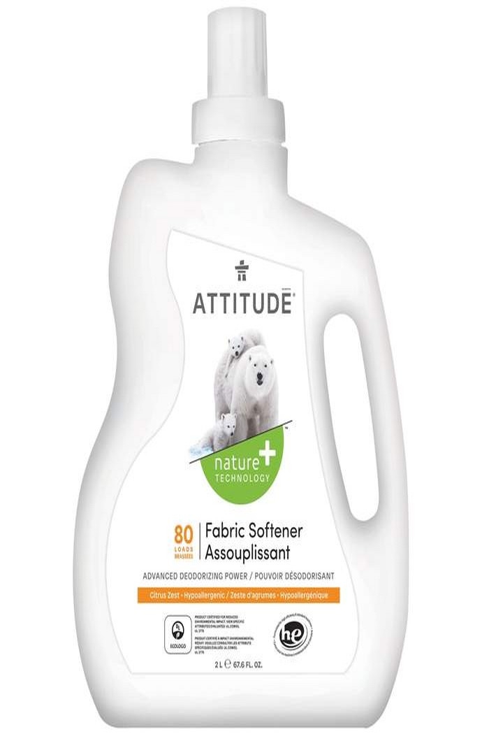 Attitude Assouplissant Zeste d'Agrumes (80), 2 L