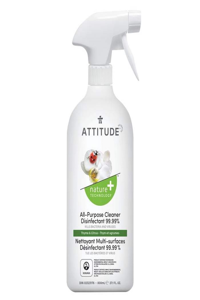 Attitude Nettoyant Désinfectant, 800 ml