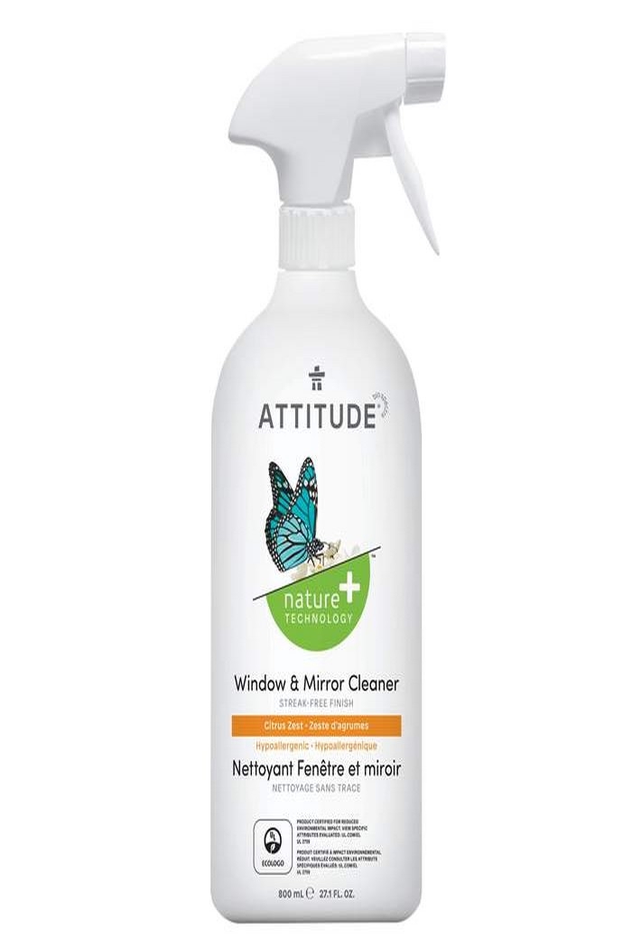 Attitude Nettoyant Fenêtre et Miroir, 800 ml