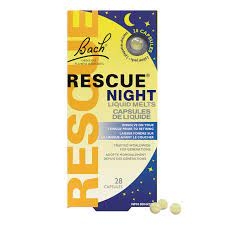 Bach Rescue Capsules de liquide Nuit 28 capsules