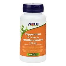 Now Huile de menthe poivrée 90 gélules