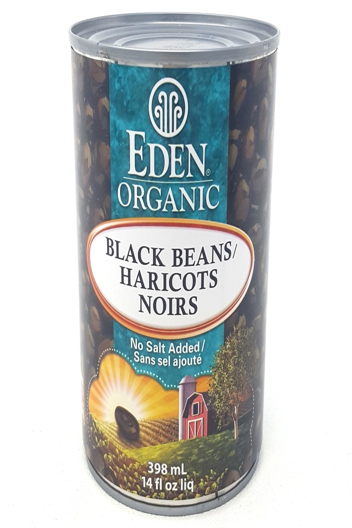 Eden Organic Haricots noirs 398ml