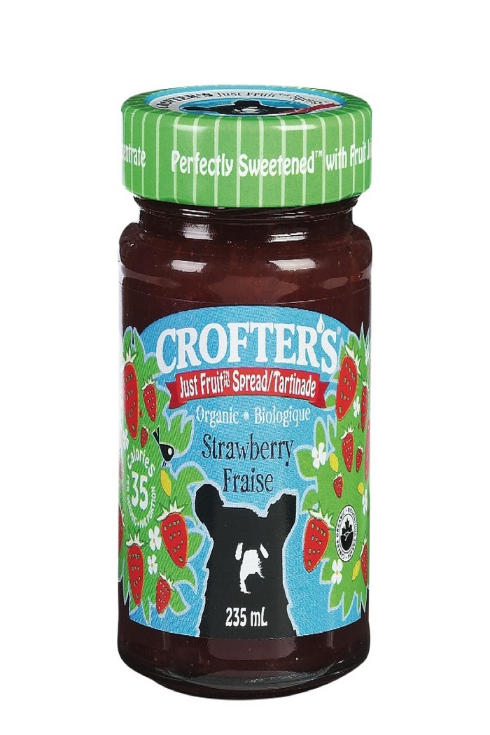 Crofter's tartinade de fraises 235ml