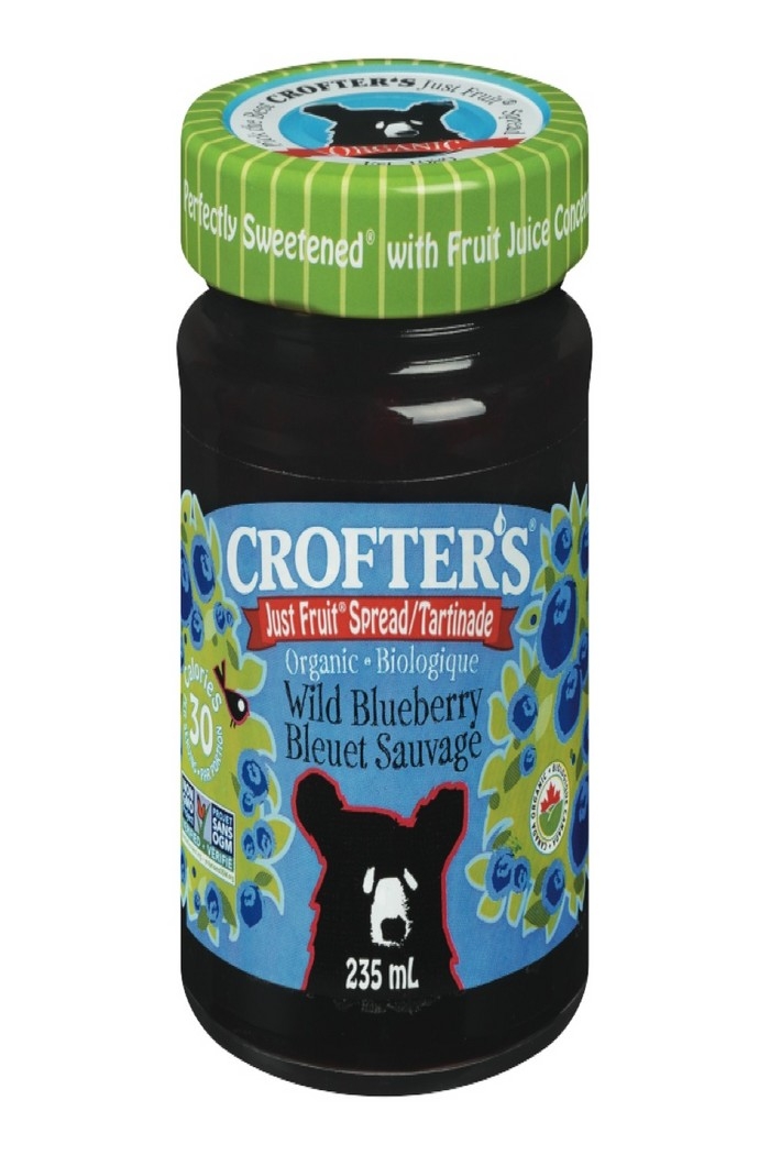 Crofter's tartinade bleuet 235ml