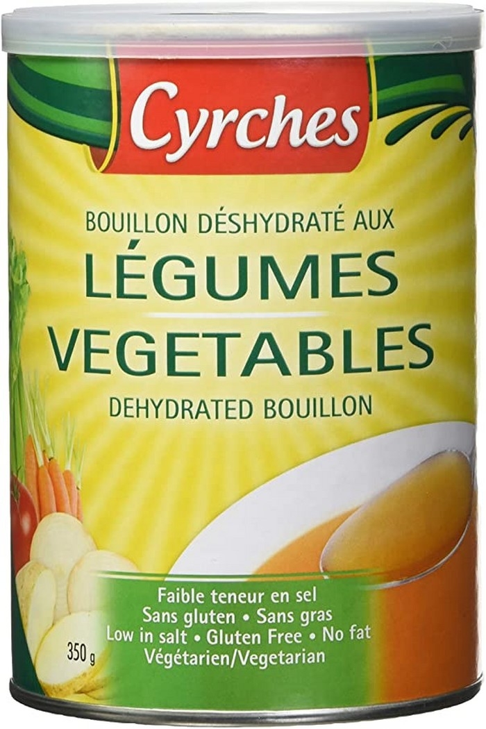 Cyrches bouillon légumes déshydraté 350g