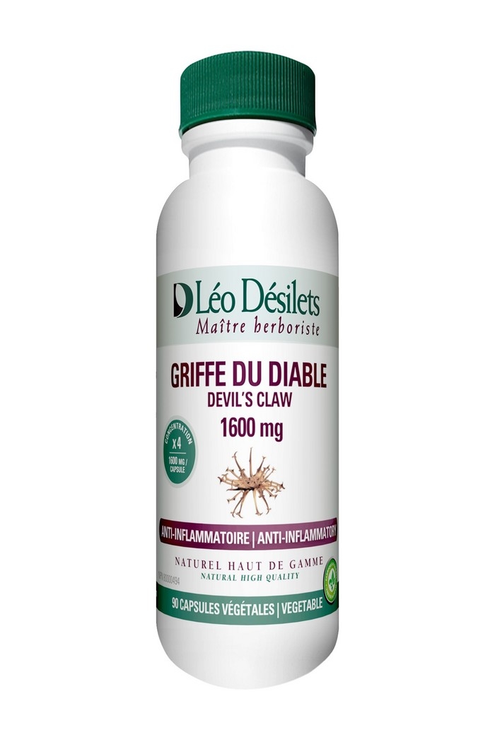 Léo Désilets 1600mg griffe du diable 90 caps