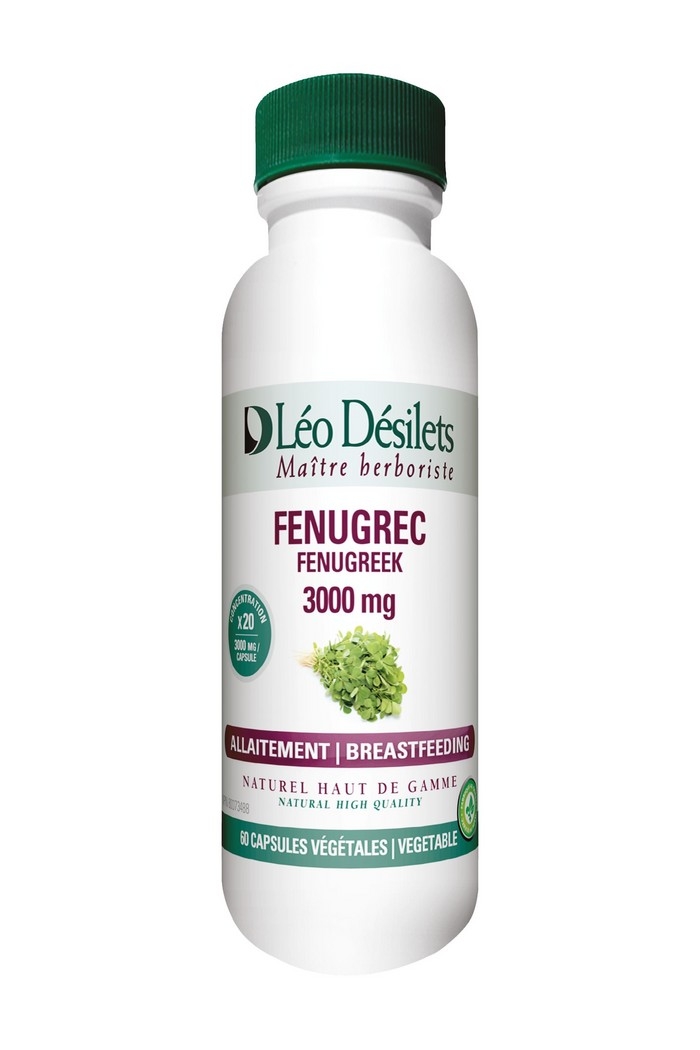 Léo Désilets fenugrec 3000mg 60 caps