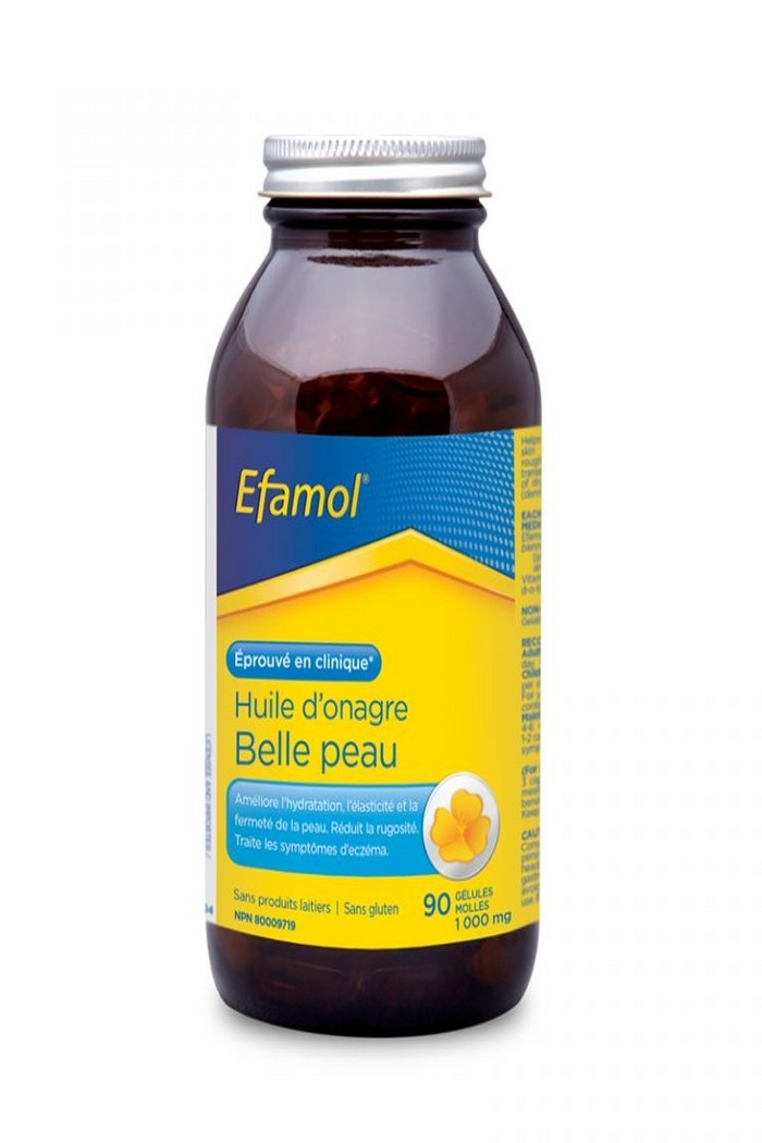 Efamol Huile d'onagre belle peau 90 gélules 1000mg