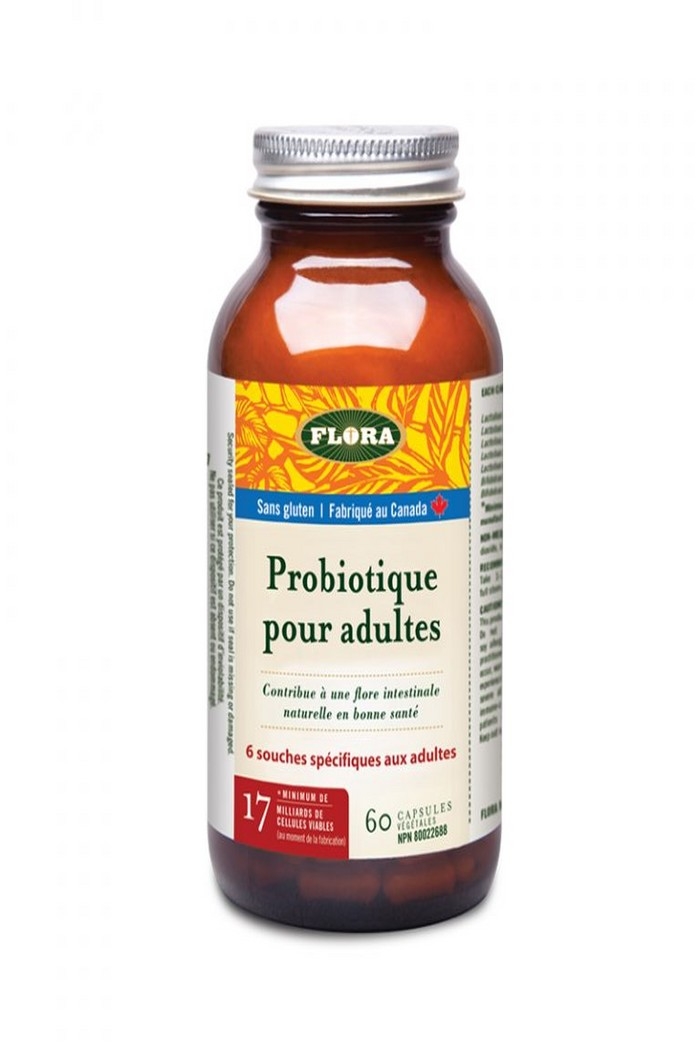 Probiotiques pour adultes 60 capsules