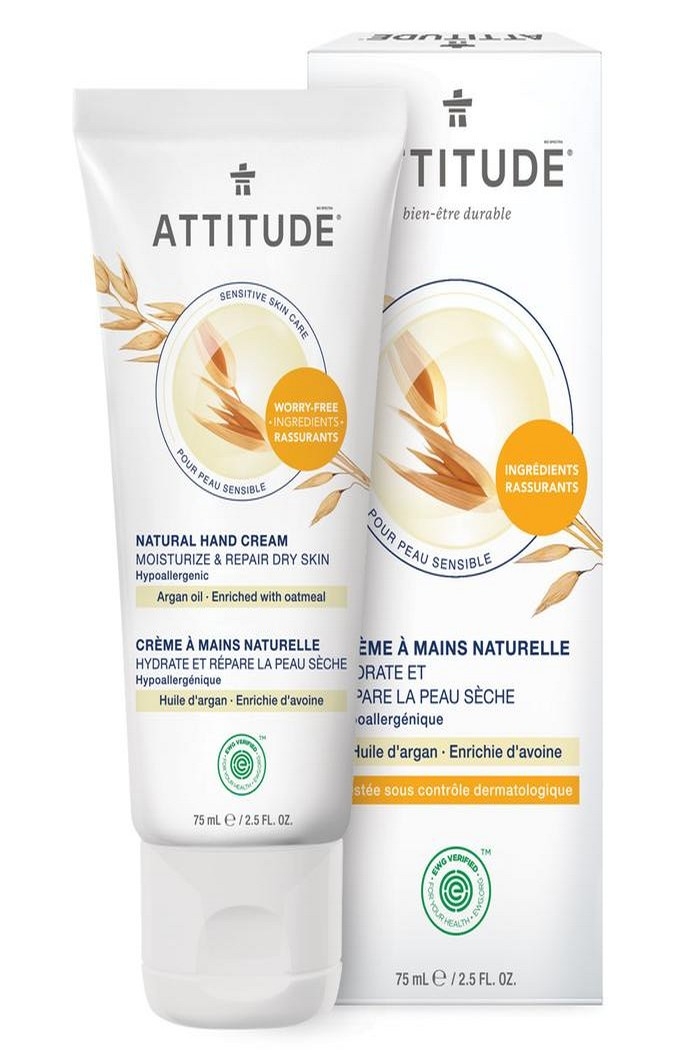 Attitude crème à mains huile d'argan 75ml