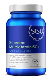 Sisu Suprême multivitamine 50+ avec CoQ10 120 gélules