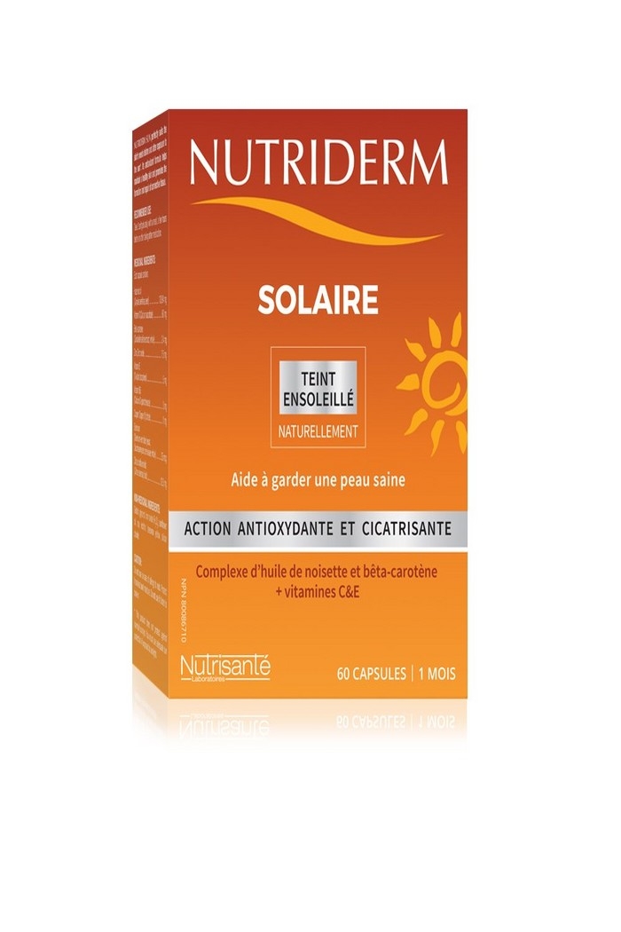 Nutrisanté Nutriderm solaire  60 caps