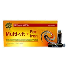 Multi-vit + fer 20 ampoules