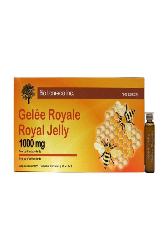 Gelée royale 1000mg 20 ampoules