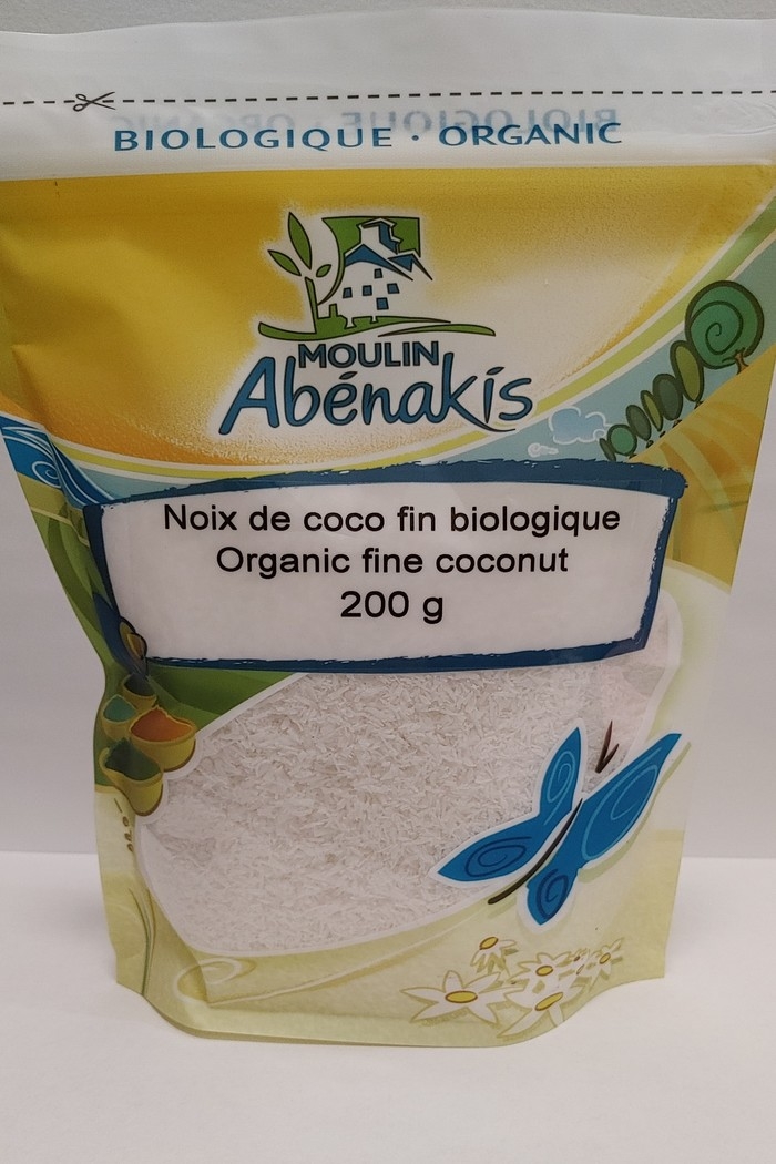 Abénakis Noix de coco fin bio 200g