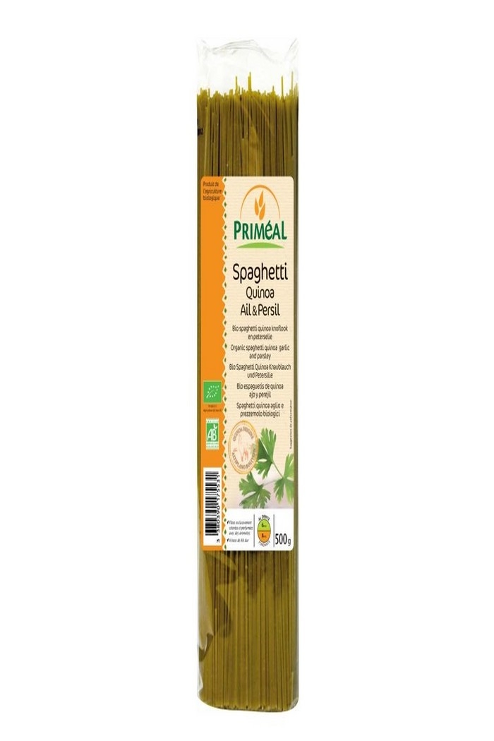 Priméal spaghetti blé et quinoa ail et persil 500g