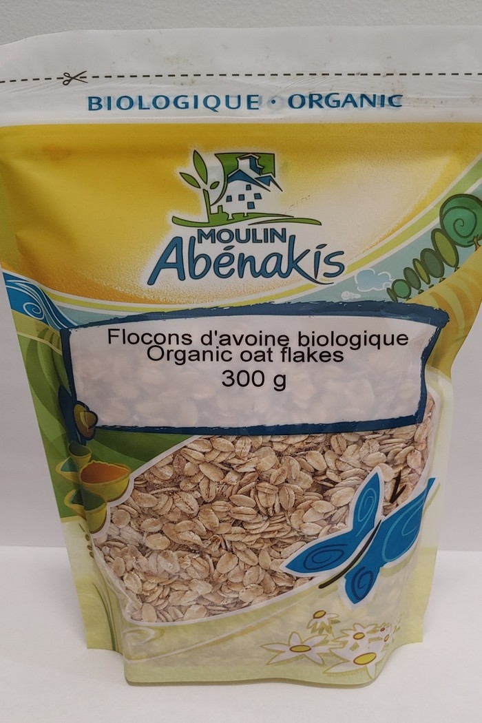 Abénakis flocons d'avoine bio