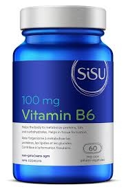 Sisu Vitamine B6  60 capsules