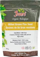 Inari graines de lin brun moulues 454g